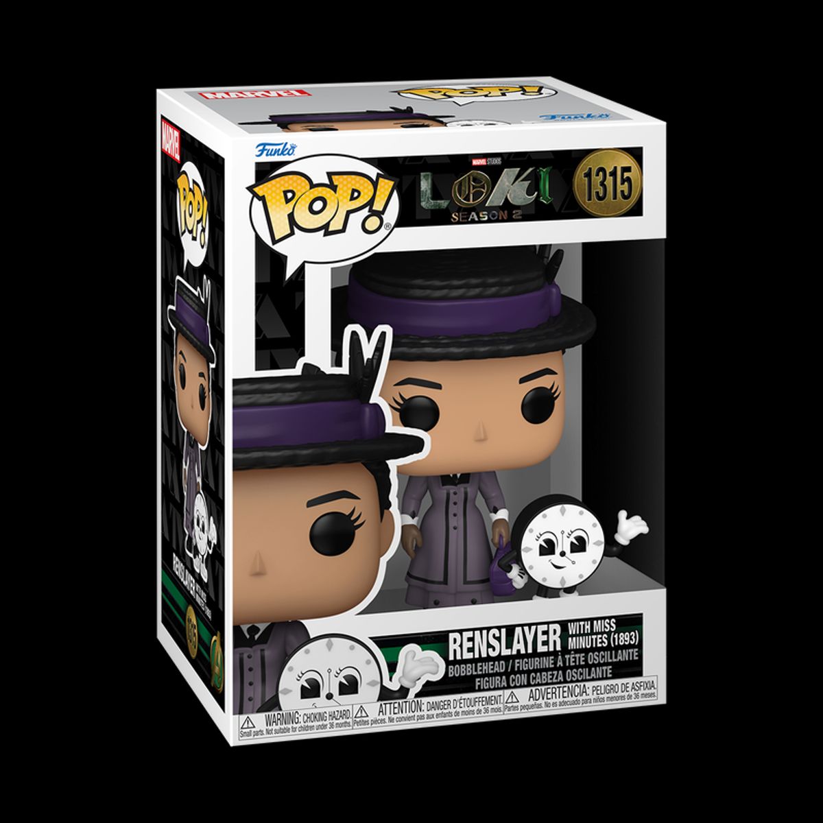 FUNKO - Funko Pop 1315 - Loki Renslayer with Miss Minutes 1893