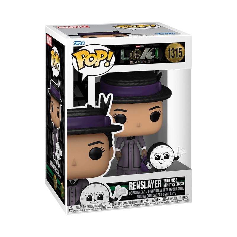FUNKO - Funko Pop 1315 - Loki Renslayer with Miss Minutes 1893