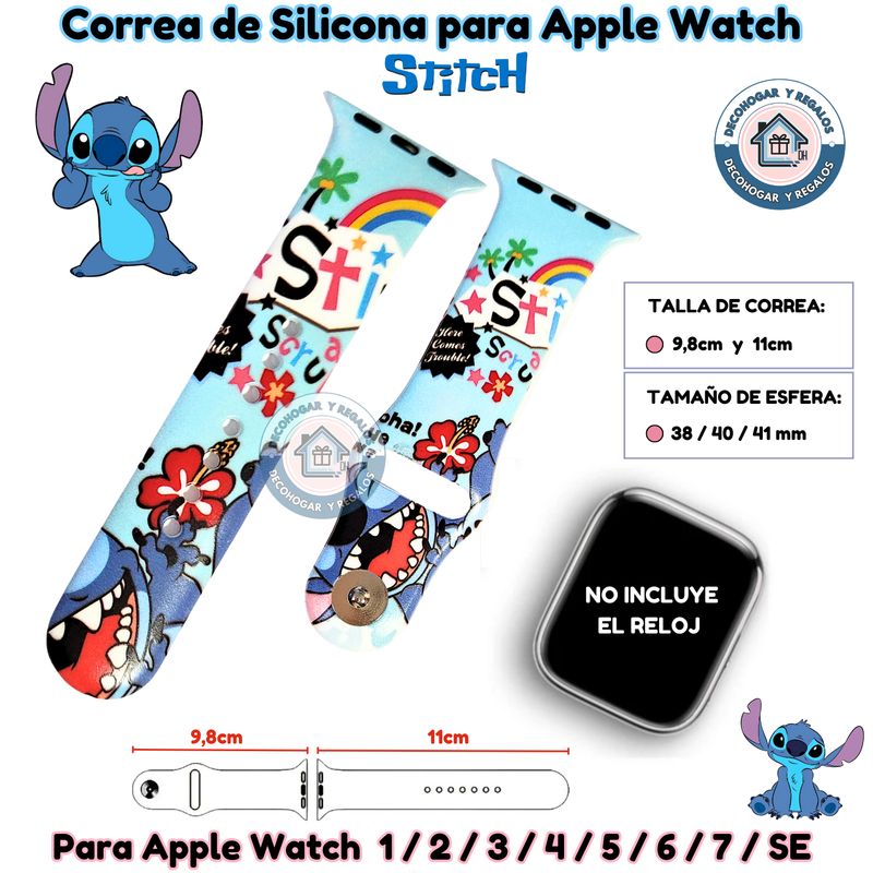 GENERICO - Correa Para Apple Watch Stich 38-40-41MM