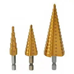 GENERICO - Set Brocas Escalonadas Taladro 4 A 32 Mm