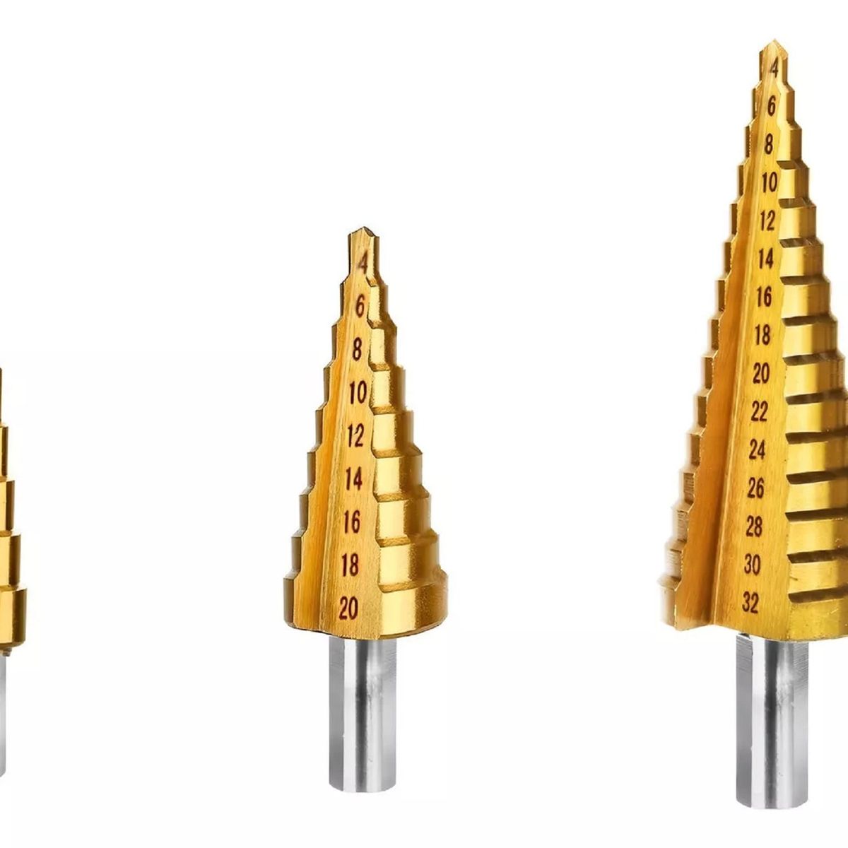 GENERICO - Set Brocas Escalonadas Taladro 4 A 32 Mm