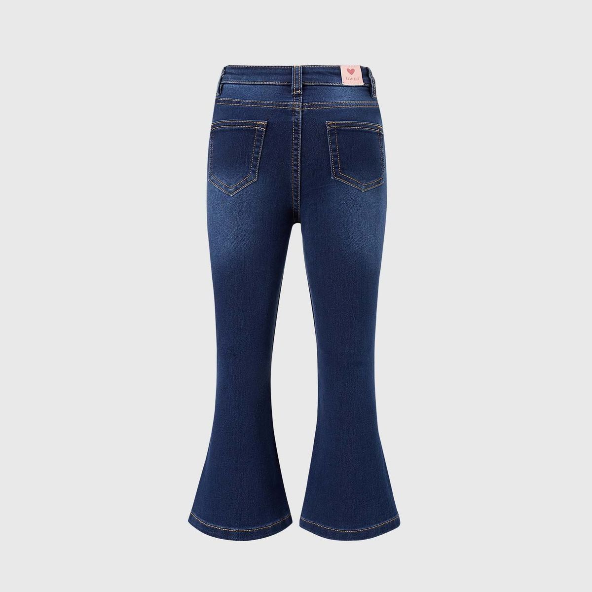 FASHION'S PARK - Jeans Niña Flare Con Strass Azul Fashion's Park
