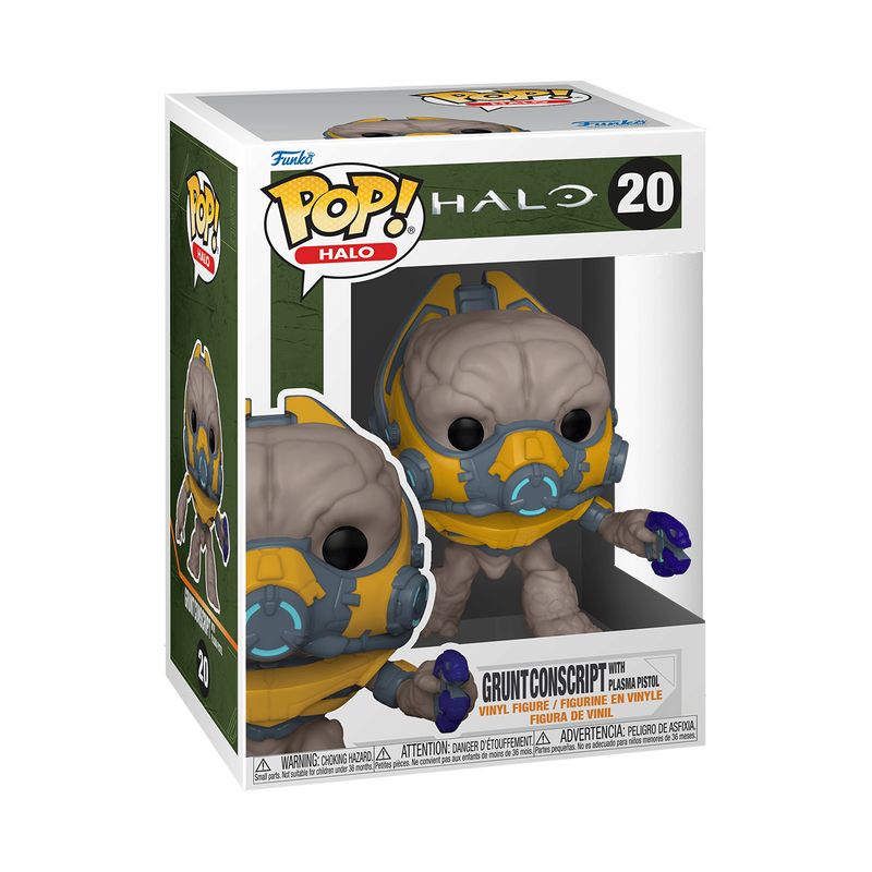 FUNKO - Funko Pop Halo 20 - Halo Grunt Conscript with Plasma Pistol
