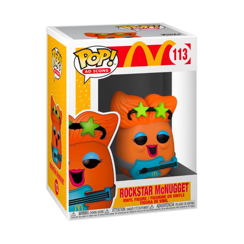 FUNKO - Funko Pop Ad Icons 113 - McDonalds Rockstar McNugget