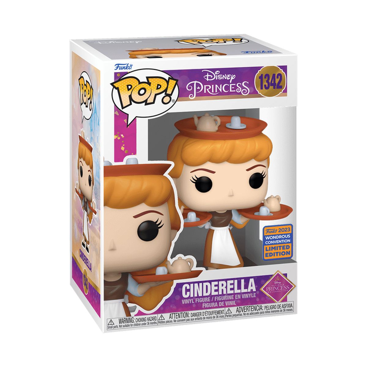 FUNKO - Funko Pop 1342 - Disney Princess Cinderella Cenicienta