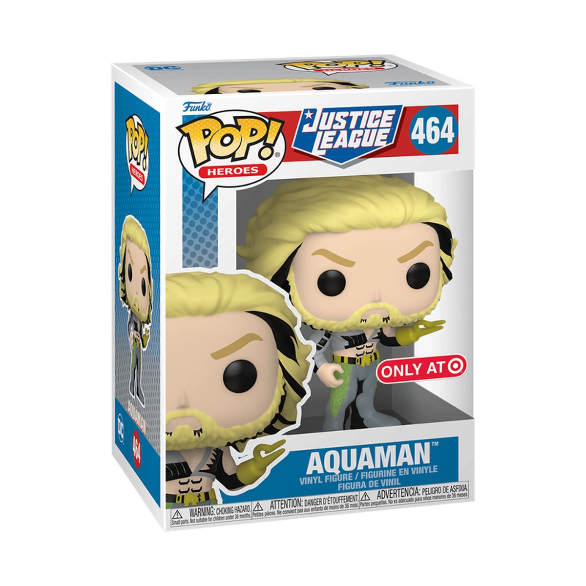 FUNKO - Funko Pop Heroes 464 - Justice League Aquaman