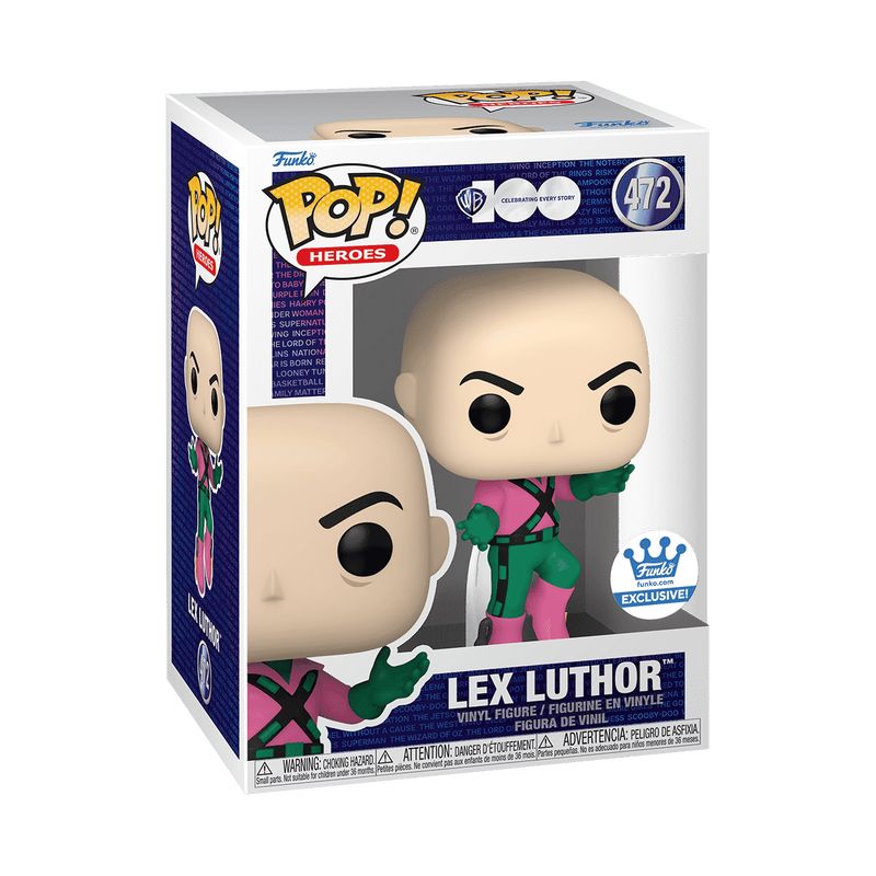 FUNKO - Funko Pop Heroes 472 - Warner Bros 100 Lex Luthor