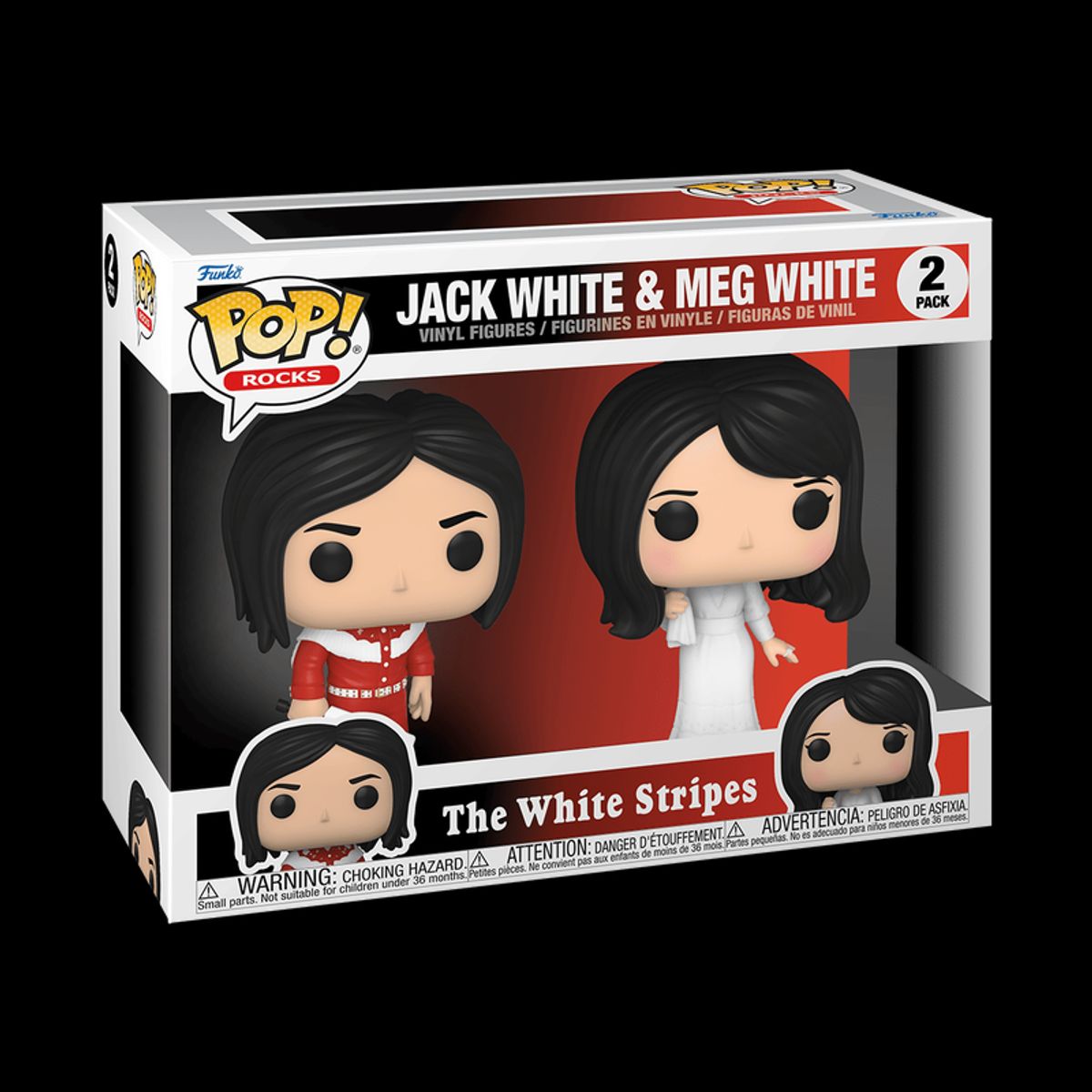 FUNKO - Funko Pop Rocks - The White Stripes Jack White & Meg White