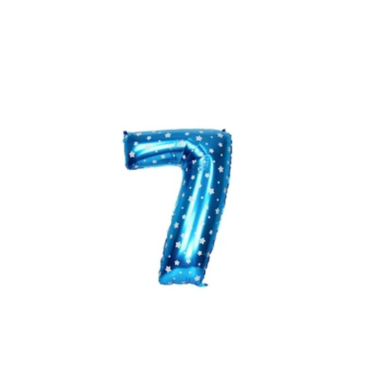 GENERICO - Globo Número 7 Azul 16 Pulgadas