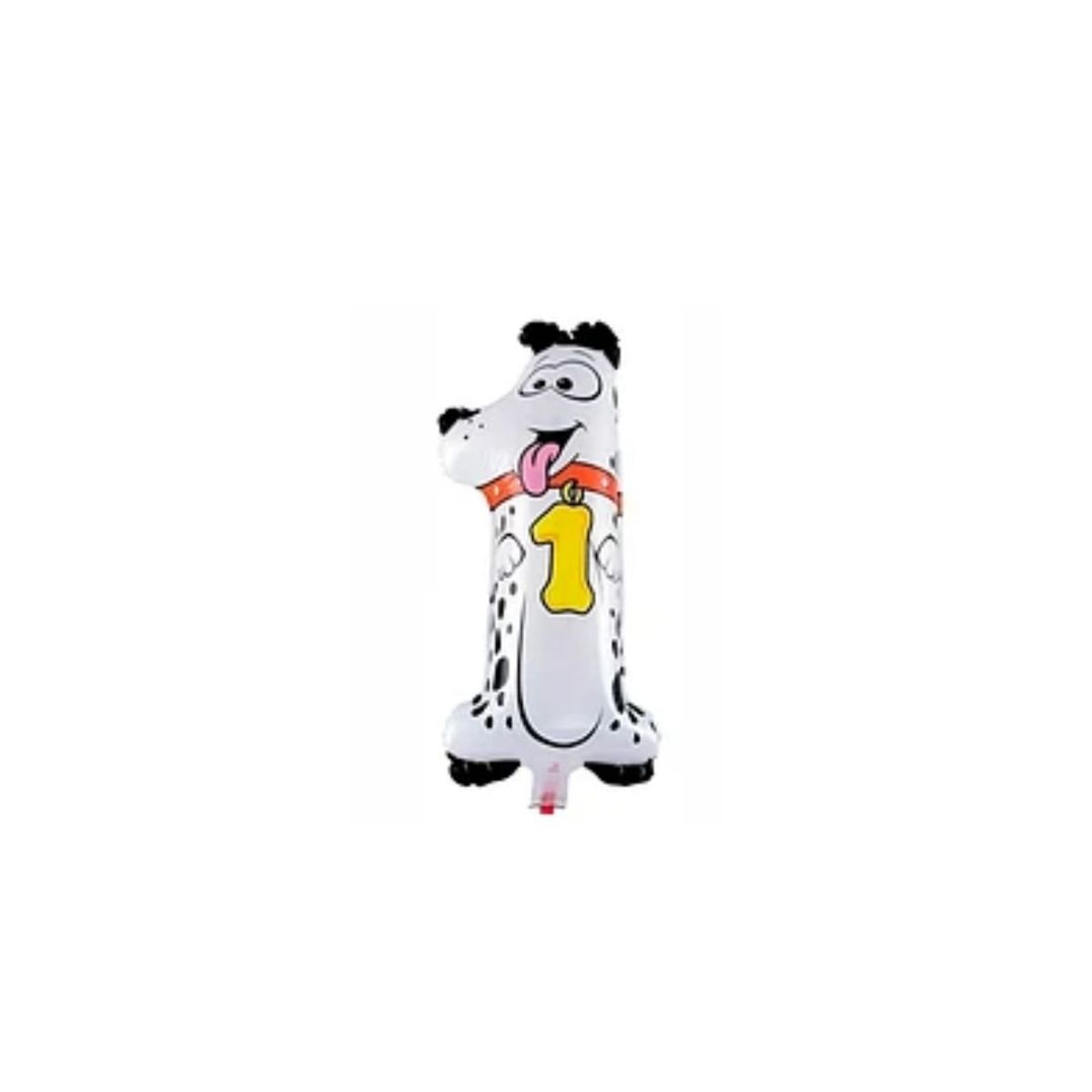GENERICO - Globo Numero 1 Perro 21x44cm