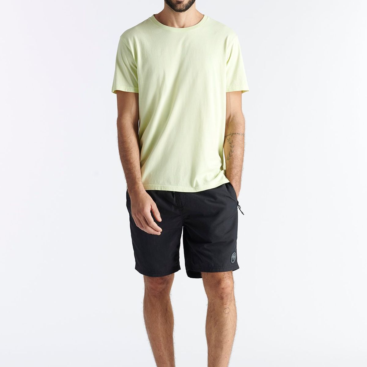 NIMTU - Polera Tres Cruces Amarillo Nimtu