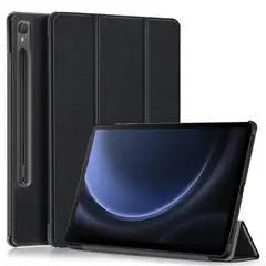 GENERICO - Funda Inteligente compatible con Samsung Galaxy Tab S9 FE Negro