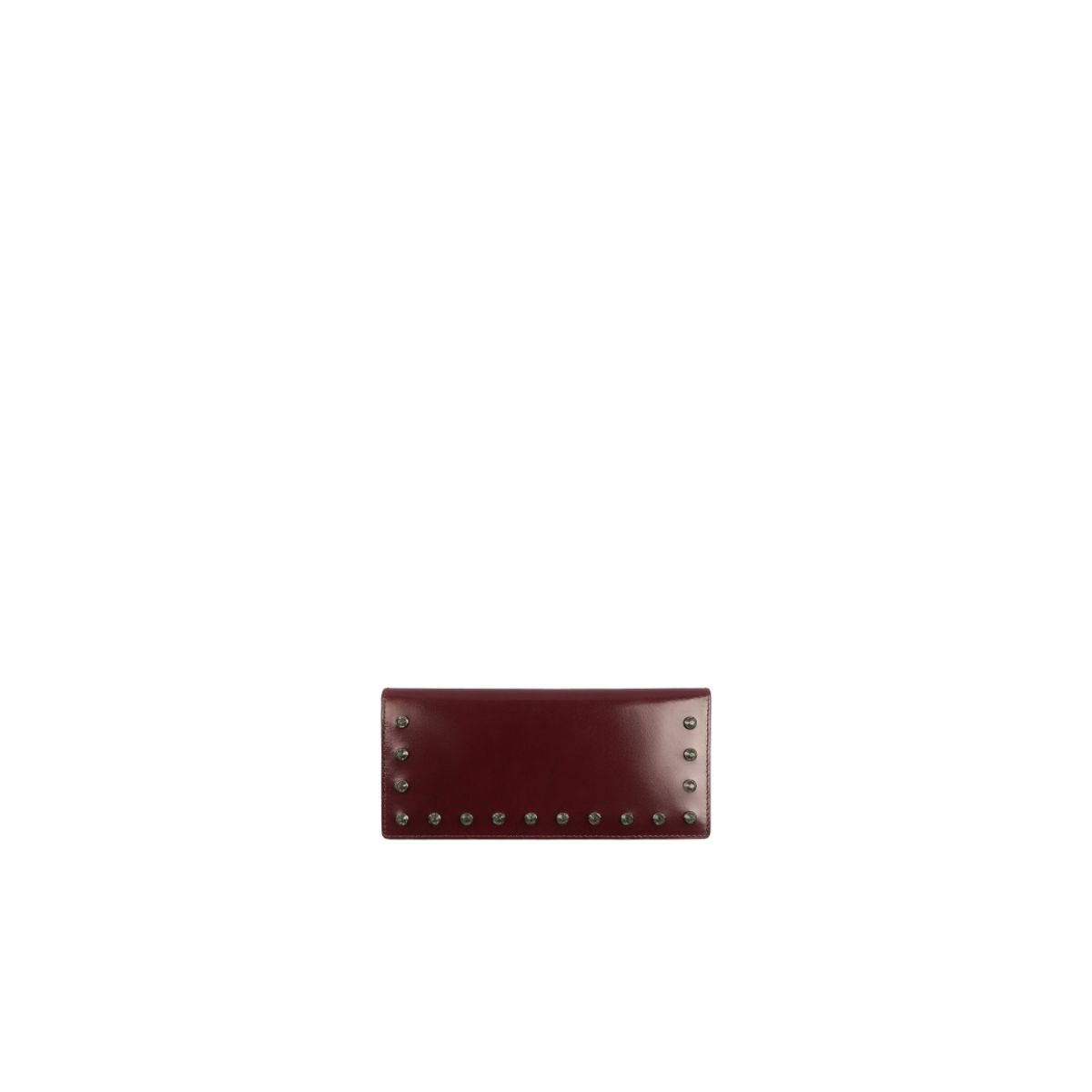 SCALPERS - Cartera Piel Tachas Burgundy Scalpers