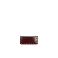 SCALPERS - Cartera Piel Tachas Burgundy