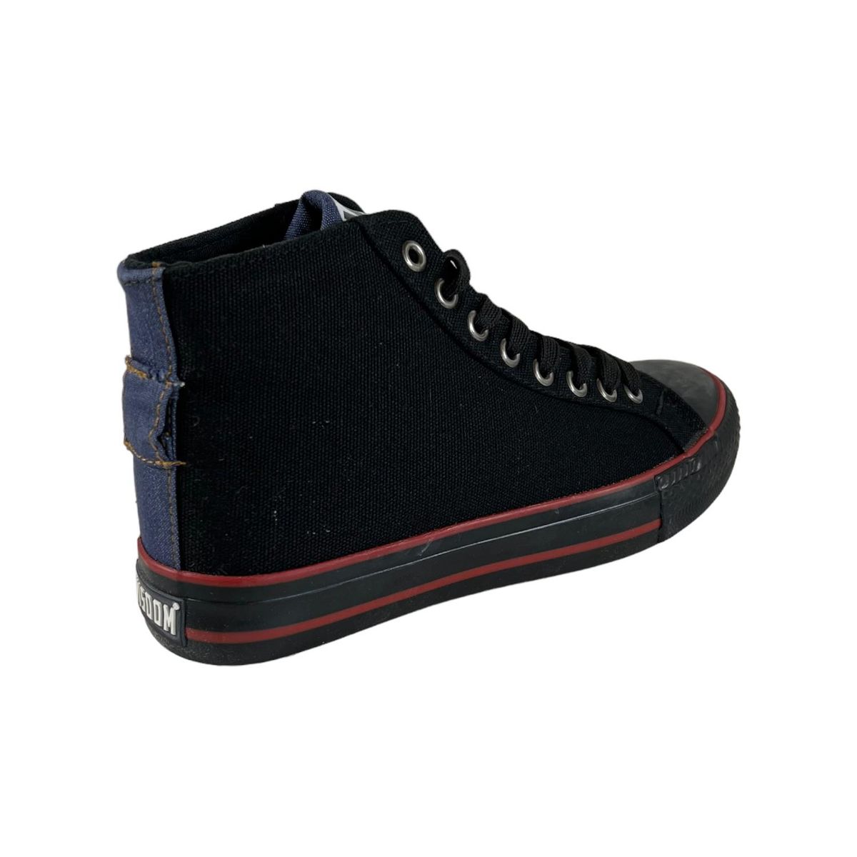 WISDOM - Zapatilla Wisdom Lona Negro Tipo Conv
