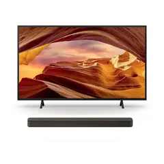 SONY - LED SMART TV 43" KD-43X77L + Soundbar 2.1 Canales HT-S100F