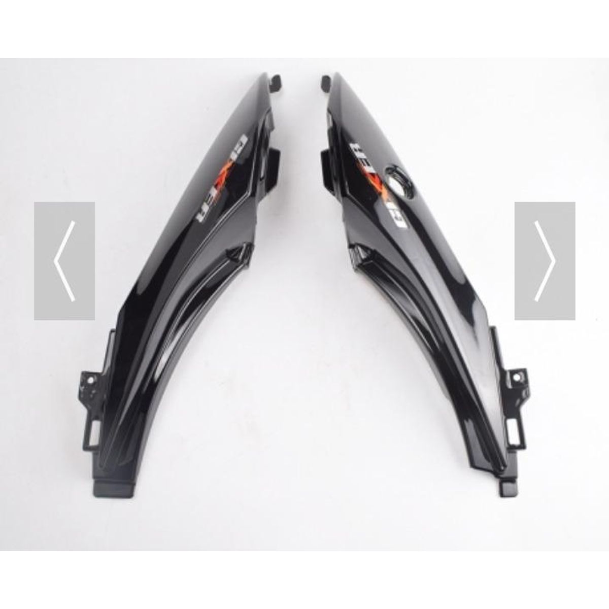 GENERICO - Set Plasticos Traseros Gixxer 150 - Negro
