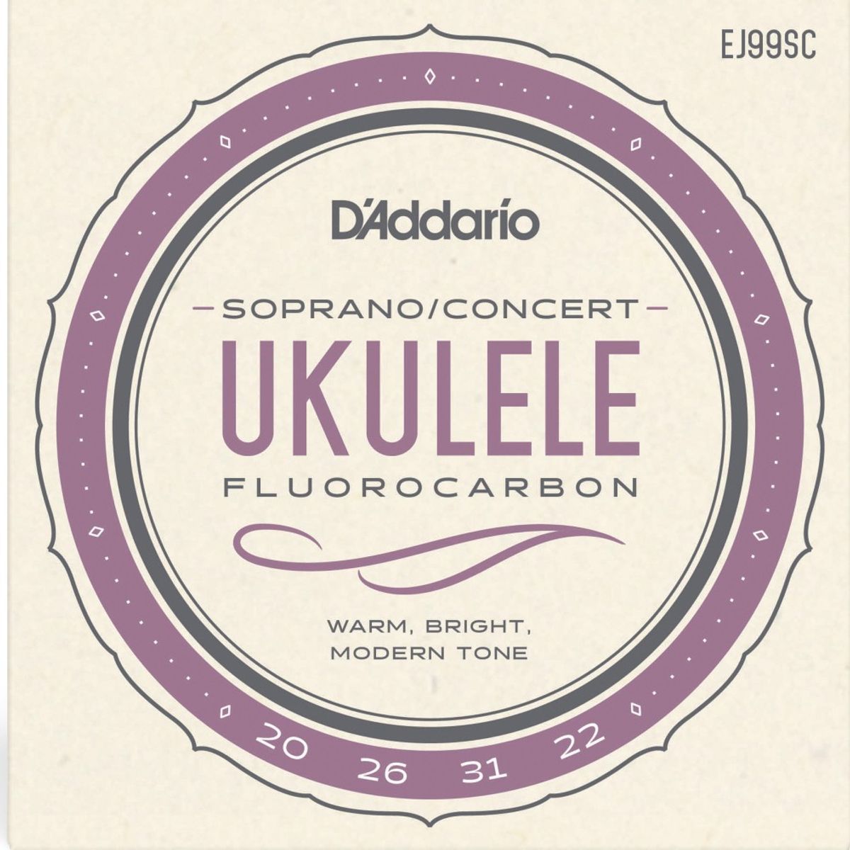 DADDARIO - Set Cuerdas Ukelele Soprano-Concierto EJ99SC Daddario