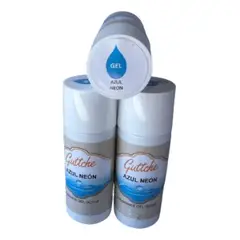 GENERICO - Colorante Gel En Gotas Azul Neon Guttche 20gr