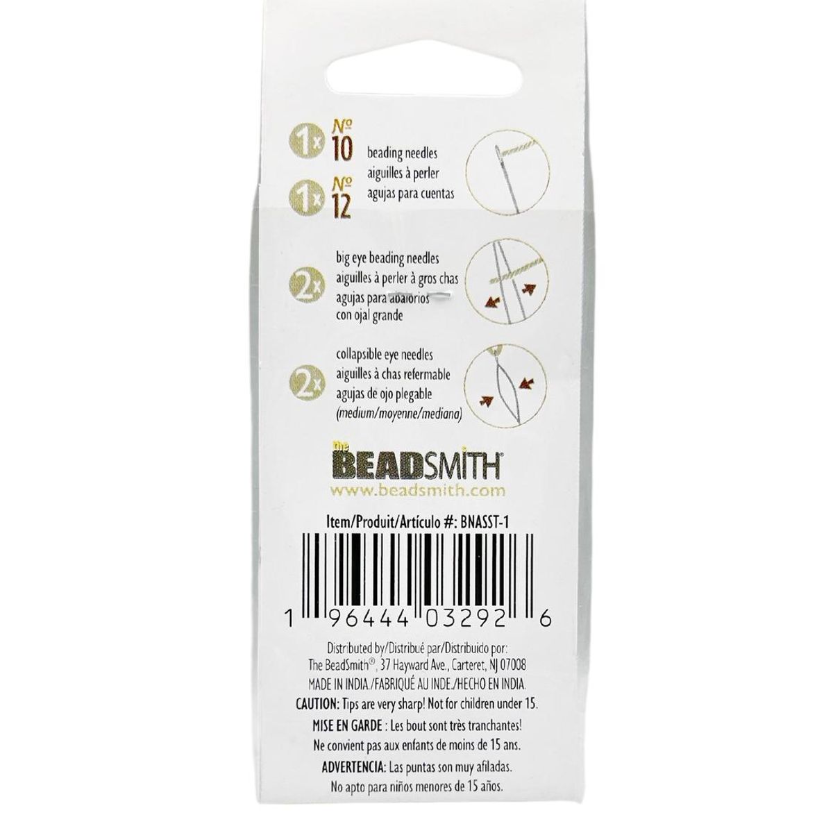 GENERICO - Set de agujas surtidas para hilar