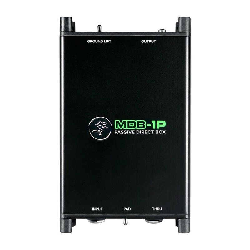 MACKIE - Caja Directa Pasiva Mackie 1 Input1 Thru1 Salida Xlr MDB-1P