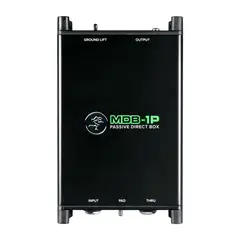MACKIE - Caja Directa Pasiva 1 Input1 Thru1 Salida Xlr MDB-1P