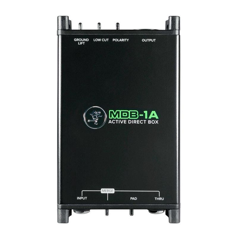 MACKIE - Caja Directa Activa Mackie 1 Input1 Thru1 Salida Xlr MDB-1A