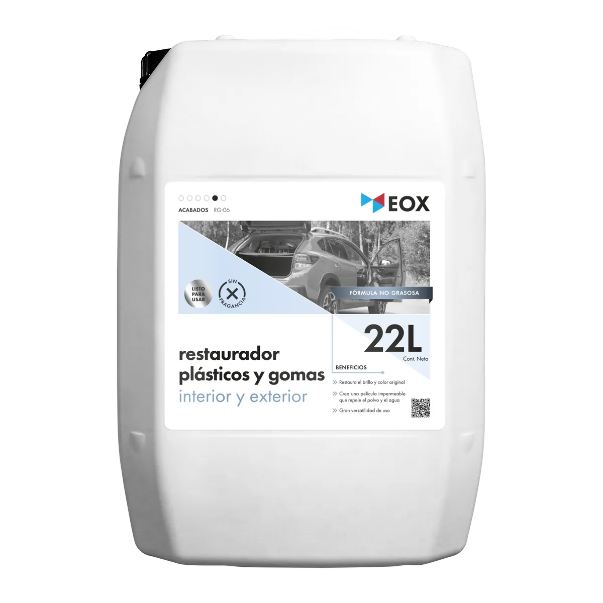 GENERICO - Restaurador de Plásticos y Gomas Versátil LPU EOX 22 L