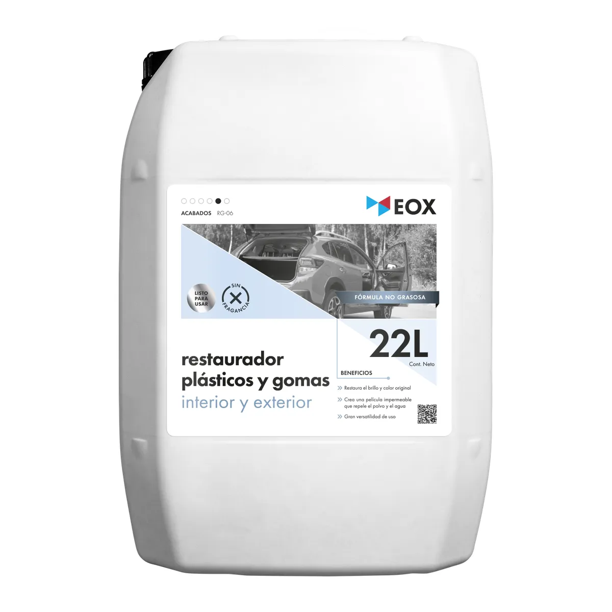 GENERICO - Restaurador de Plásticos y Gomas Versátil LPU EOX 22 L