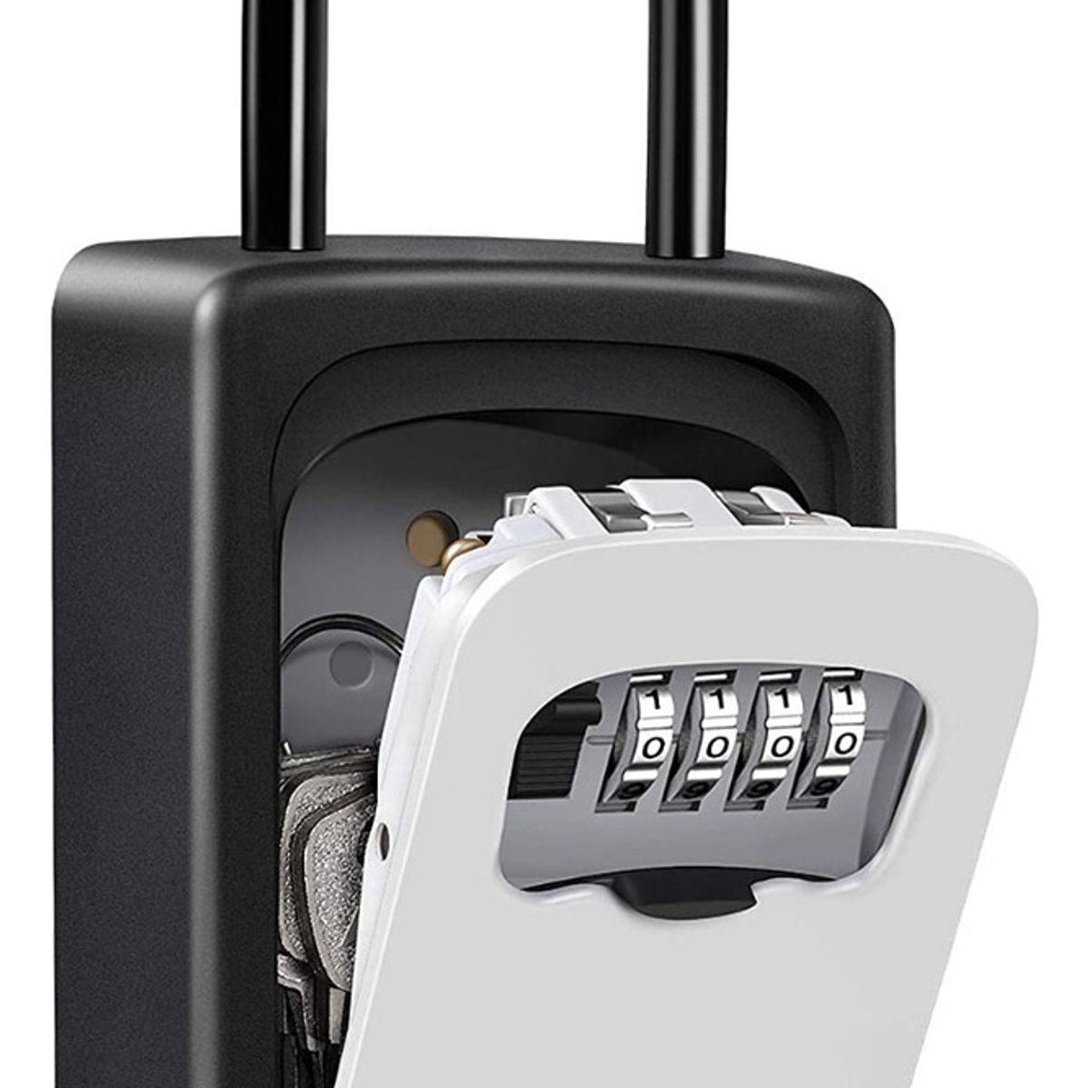 U BUY - Caja Seguridad Porta Llave Candado Clave Para Muro Colgador