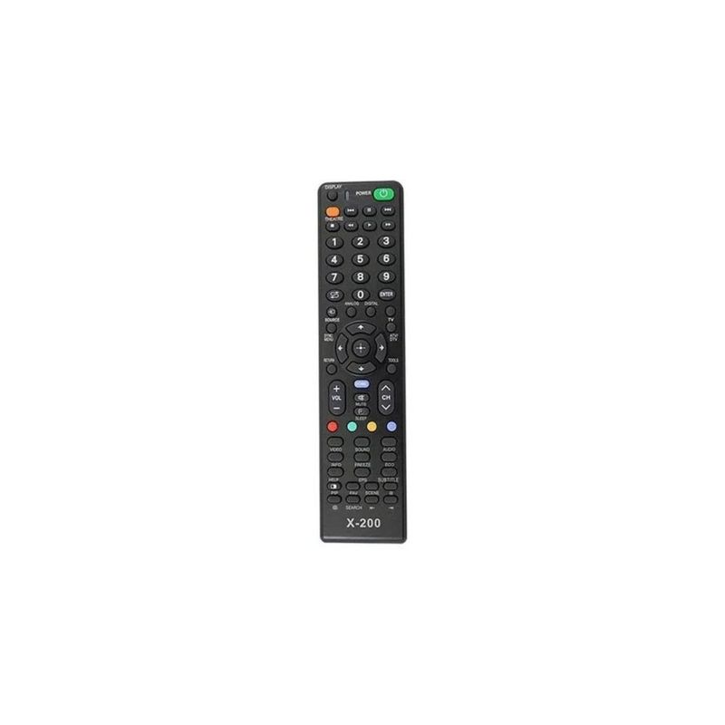 GENERICO - Control Remoto Compatible Televisor Sony Smart Tv + Pilas