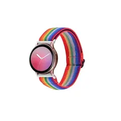 GENERICO - Correa Nylon Elastica Para Smartwatch Samsung Huawei 20 Mm-MULTI