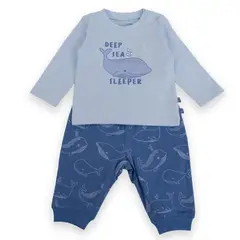 PILLIN - Pijama Bebé Niño Celeste - Celeste
