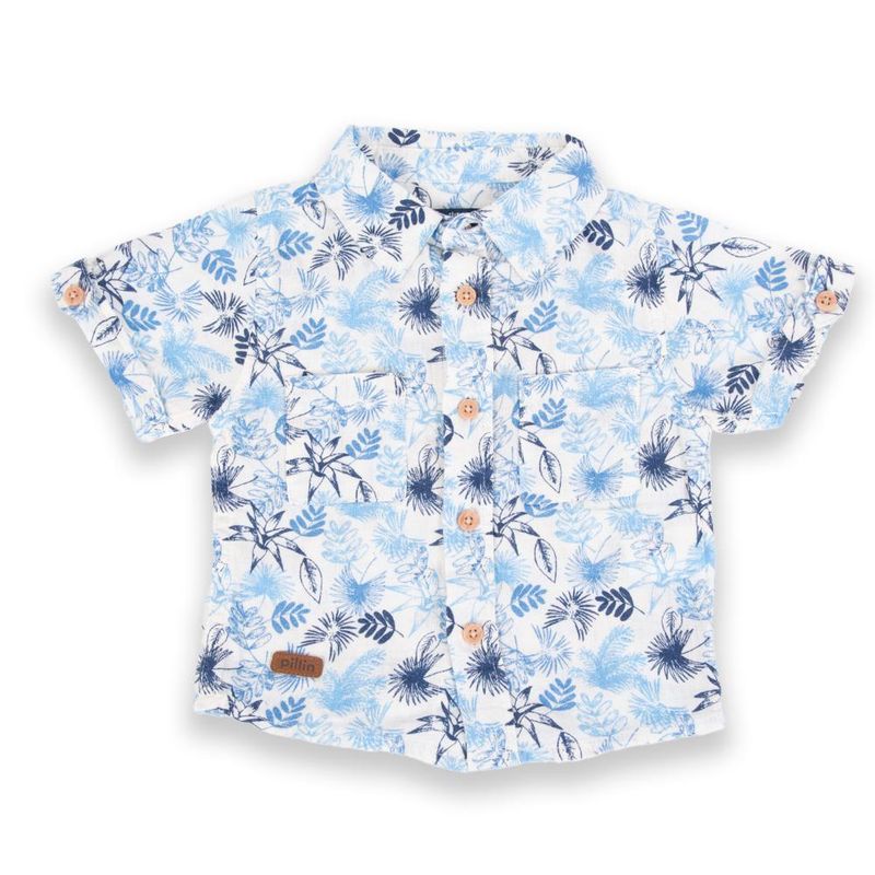 PILLIN - Camisa Bebé Niño Blanco Pillin - Blanco_.