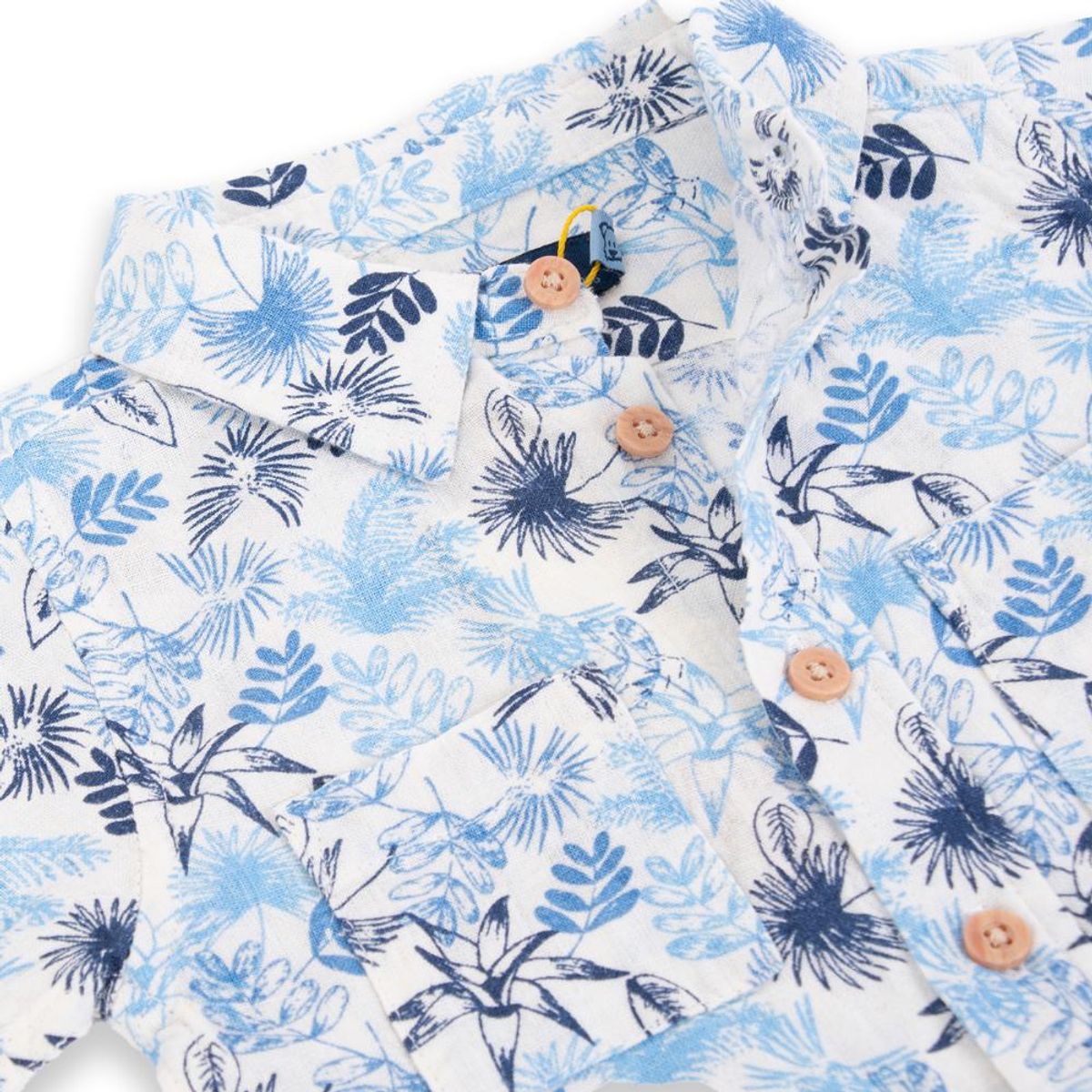 PILLIN - Camisa Bebé Niño Blanco Pillin - Blanco