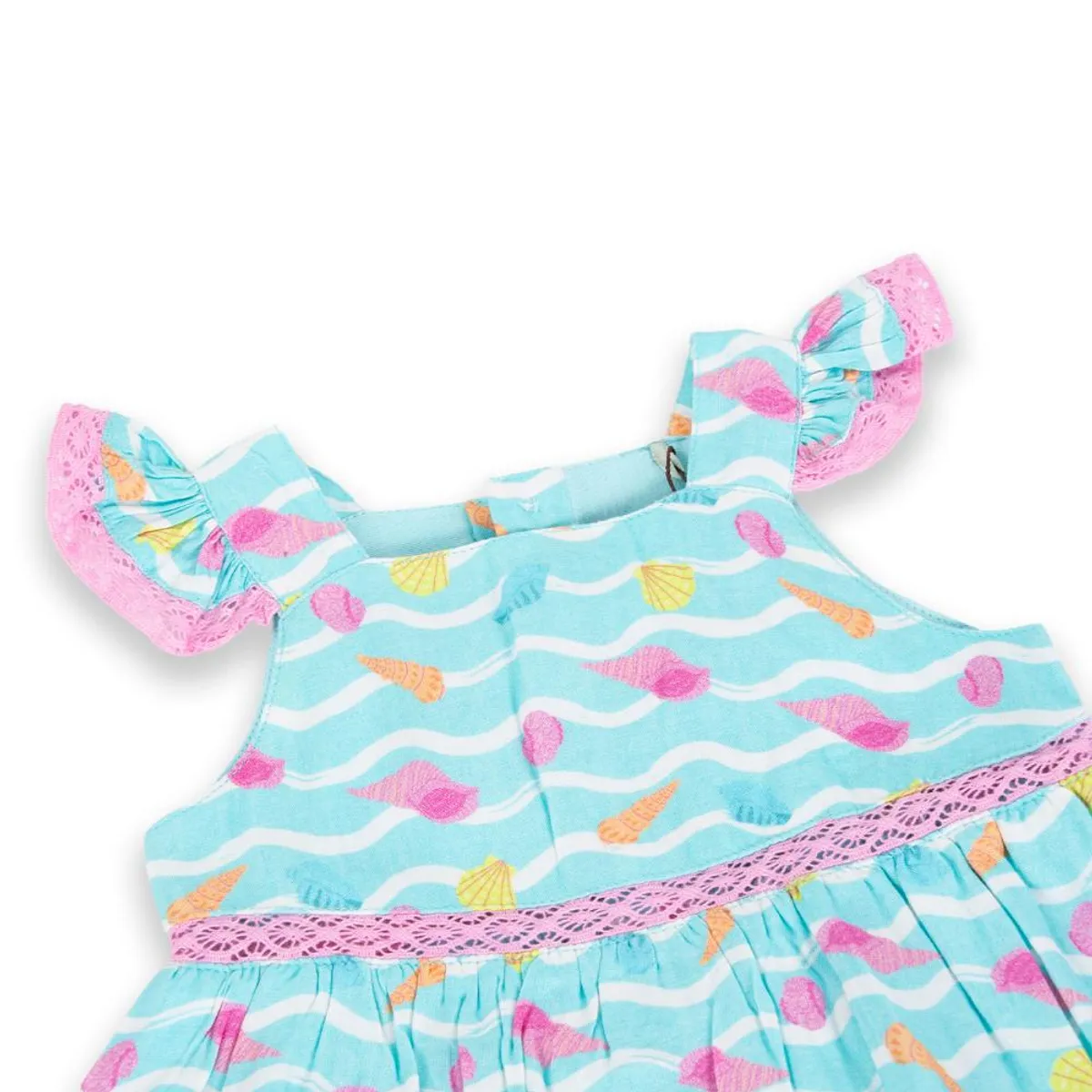 PILLIN - Vestido Bebé Niña Celeste Pillin - Celeste