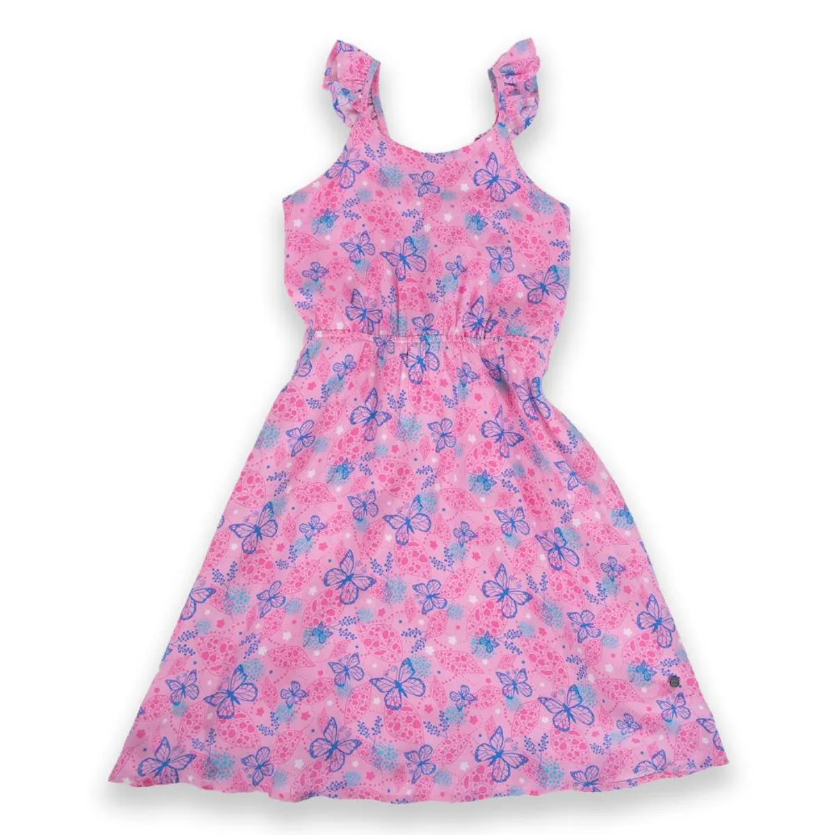 PILLIN - Vestido Niña Rosado Pillin - Rosa