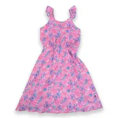 PILLIN - Vestido Niña Rosado - Rosa