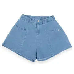 PILLIN - Short Niña Celeste