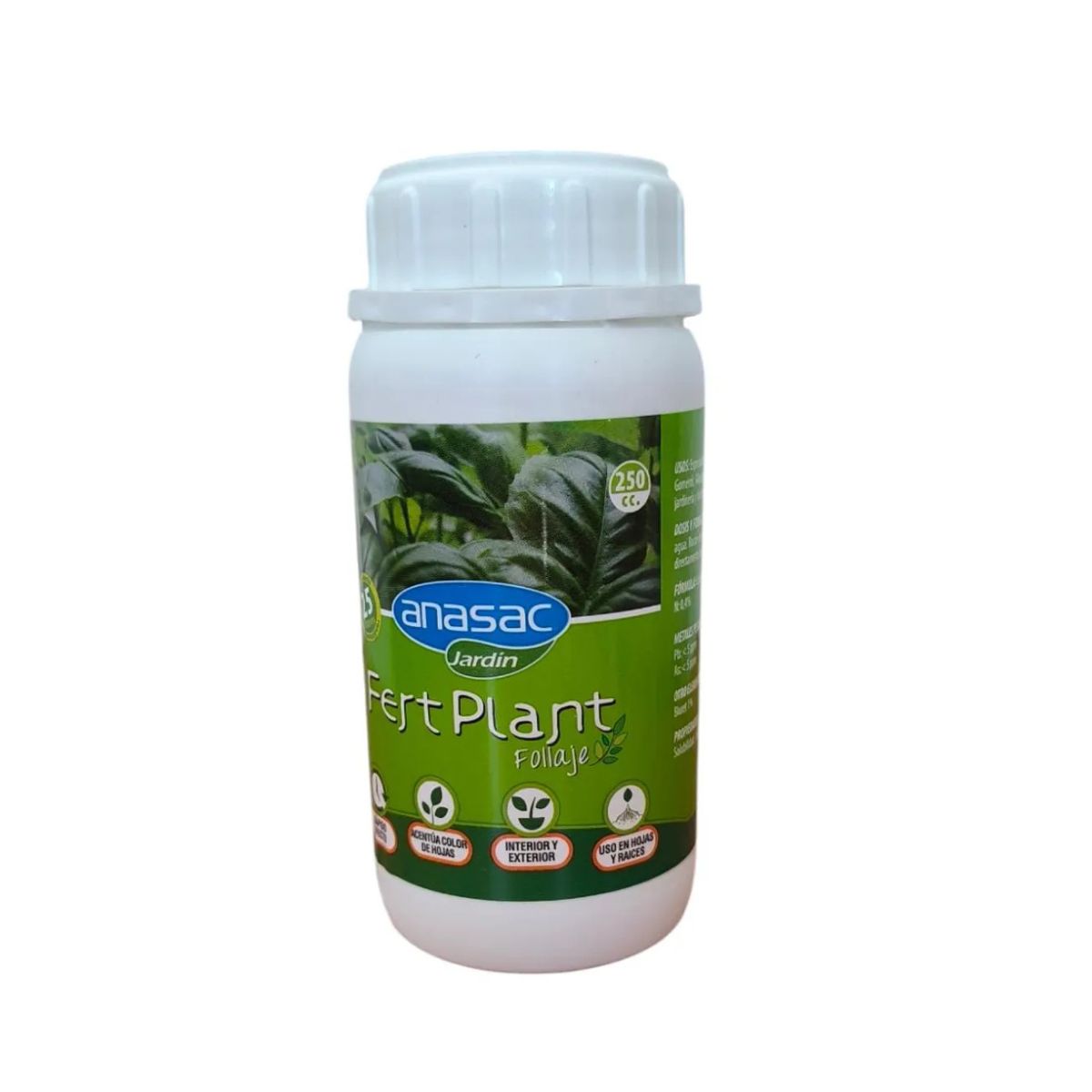 ANASAC - Siembra Cultivo Fertilizante para plantas verde 250cc Anasac