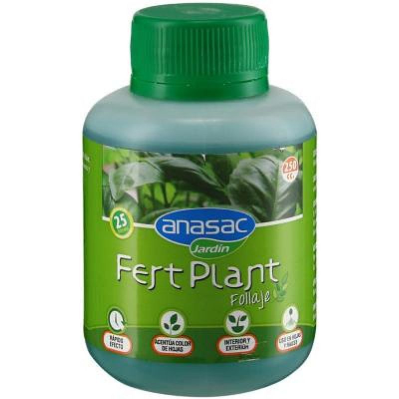 ANASAC - Siembra Cultivo Fertilizante para plantas verde 250cc Anasac