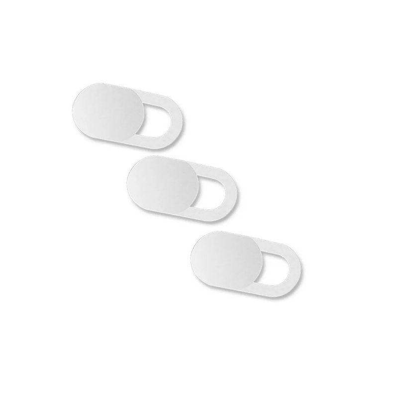 GENERICO - Cubierta Universal De Camara Para Webcam -3pack-BLANCO