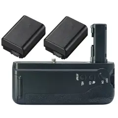 GENERICO - BATTERY GRIP SONY A7II A7RII A7S2 + 2 BATERÍAS ALTERNATIVO SONY