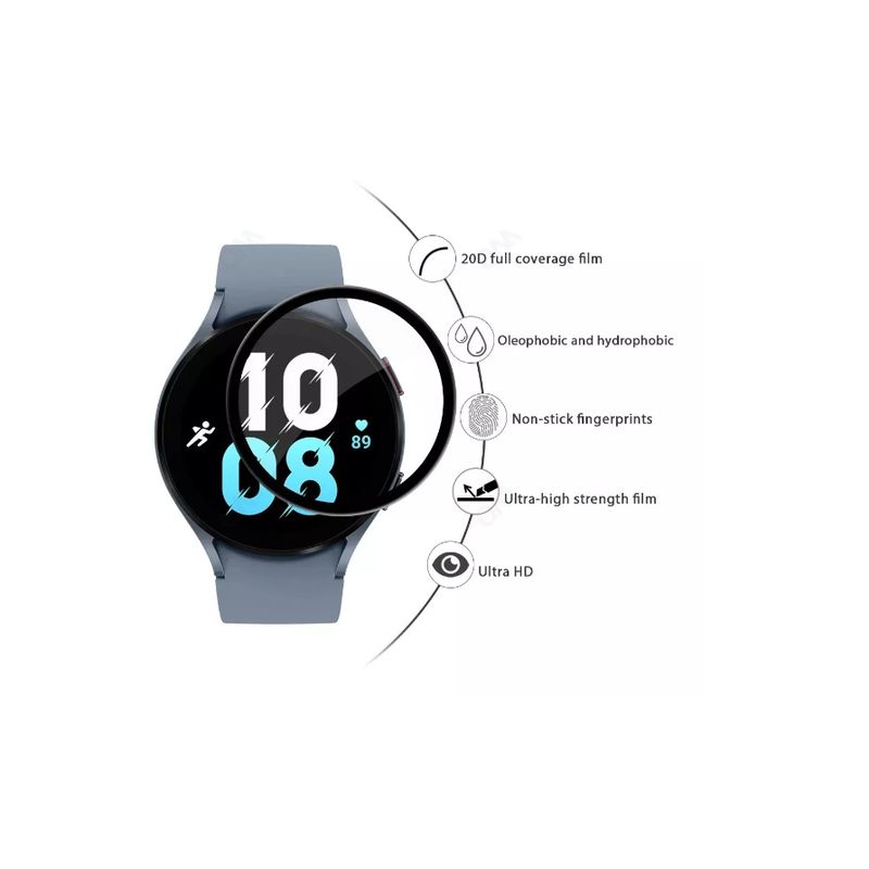 GENERICO - Protector De Pantalla 3d Para Galaxy Watch 4 44mm
