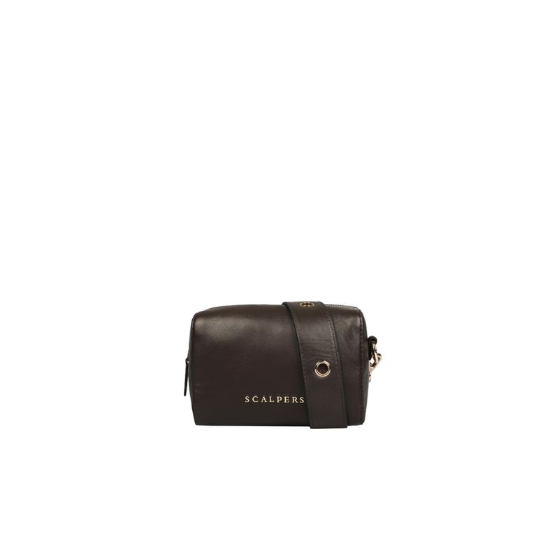 SCALPERS - BOLSO MINI BOWLING PIEL