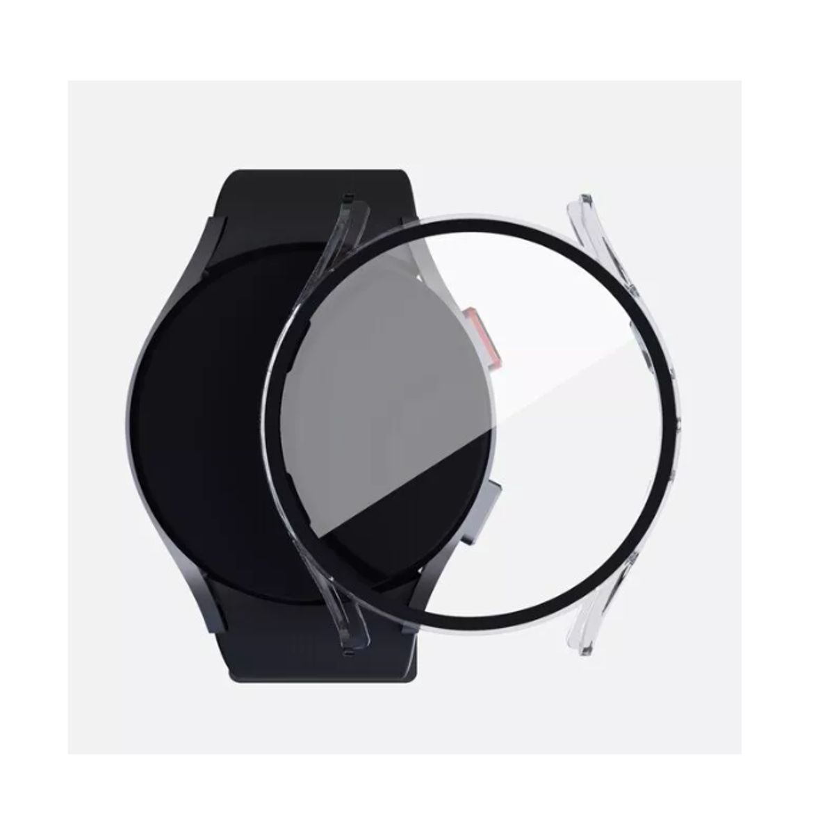 GENERICO - Funda - Carcasa Rigida Completa Para Samsung Watch 4 44mm-TRANS