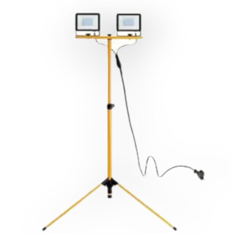 STANFORD - Pack 2 Foco Led 50w Sec 5000lm + Soporte Atril Trípode 150cm