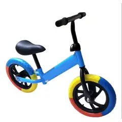GENERICO - Bicicleta Equilibrio Sin Pedales De Aprendizaje Celeste