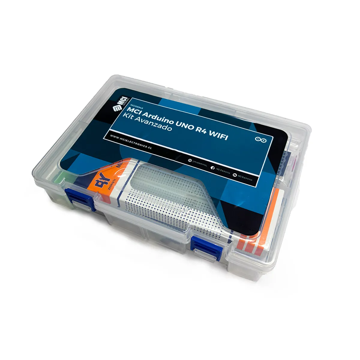 ARDUINO - Kit Avanzado Arduino UNO R4 WiFi con Componentes
