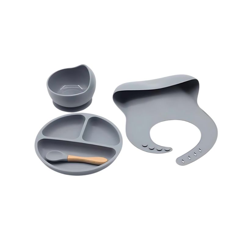 GENERICO - Set De Alimentación De Silicona Para Bebés